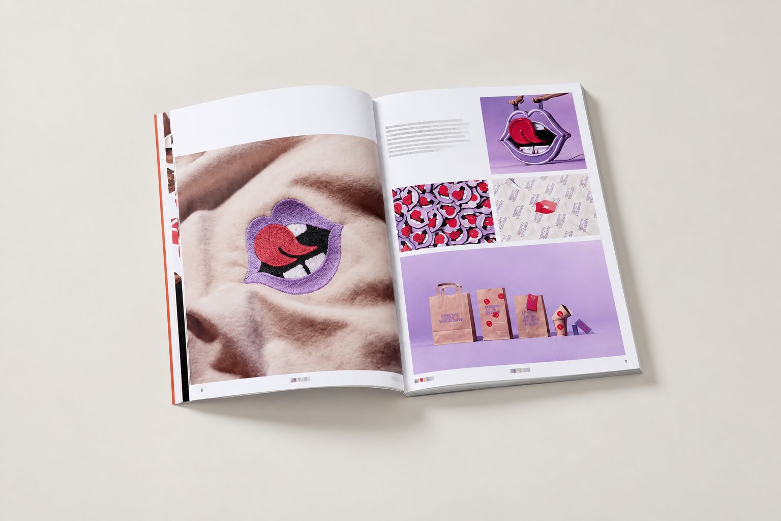 Cover of Merch: We Love Our Customers showing customizable icon options