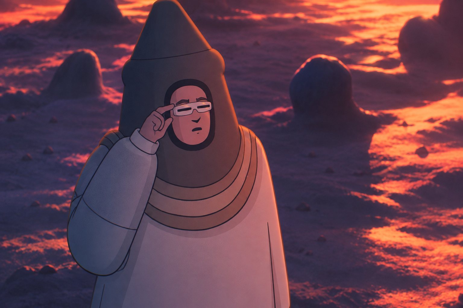 Five mixed-style characters from Art&Graft’s In Pursuit of Magic with layered sound design